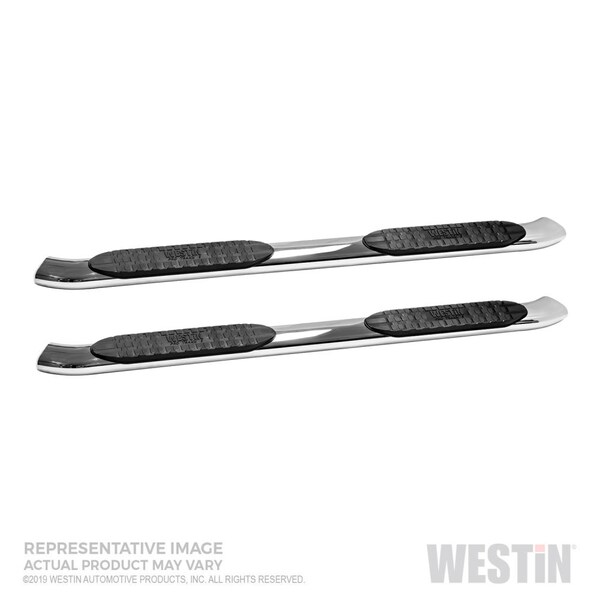 Westin Automotive 19-C RANGER SUPERCAB PRO TRAXX 5 OVAL NERF STEP BARS STAINLESS STEEL 21-54140 - main